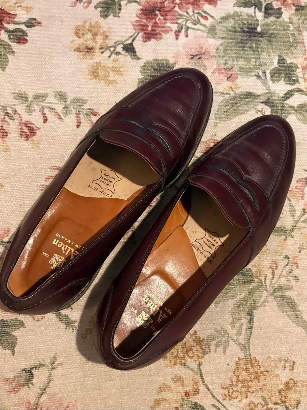 Men’s size 10 Alden loafer